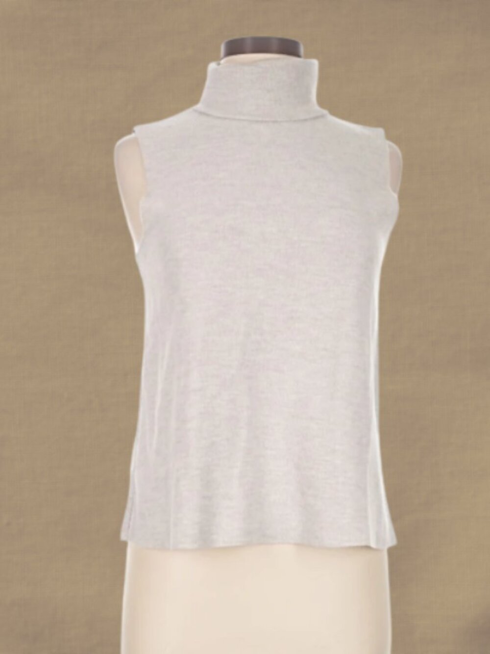Zara Sleeveless Turtleneck Top Medium